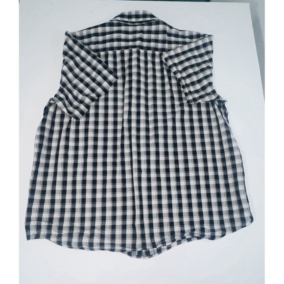 Carhartt Relaxed Fit Short Sleeve Button Down Plaid Shirt Men's Size 2XL - Picture 9 of 16